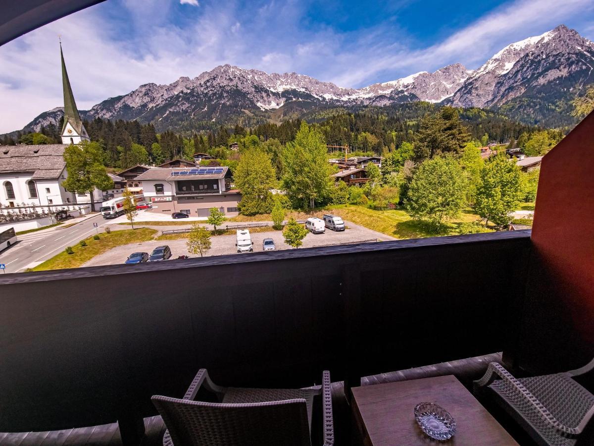 Das Alpin - Hotel Garni Guesthouse Scheffau am Wilden Kaiser Exteriör bild